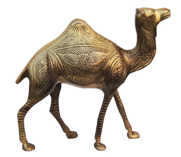 Brass_Showpiece_Camel_Statue_-_8.2x2.5x8_Inch_(AN074_B)