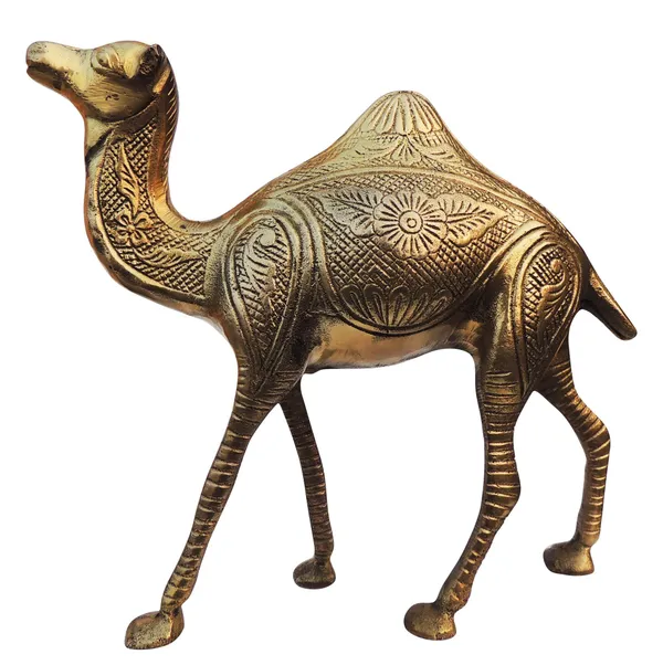 Brass_Showpiece_Camel_Statue_-_8.2x2.5x8_Inch_(AN074_B)
