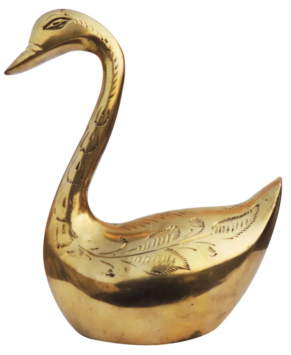 Brass_Showpiece_Duck_Statue_-_4.5x2.2x6.5_Inch_(AN103)
