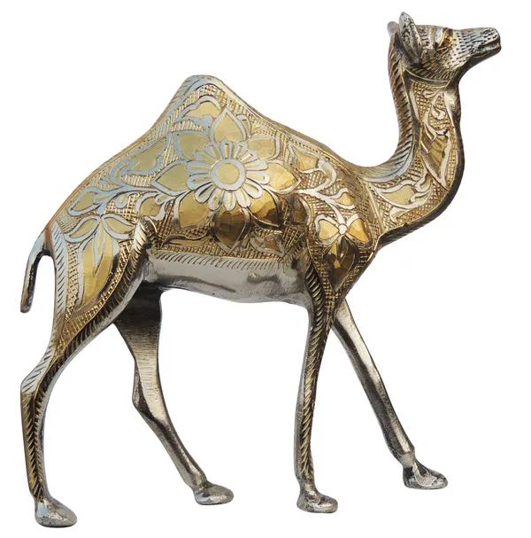 Brass_Showpiece_Camel_Statue_-_8.2x2.5x8_Inch_(AN143_A)