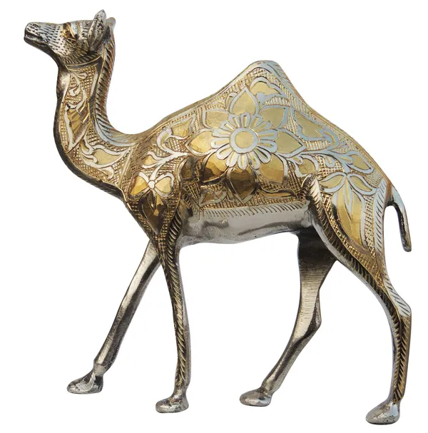 Brass_Showpiece_Camel_Statue_-_8.2x2.5x8_Inch_(AN143_A)