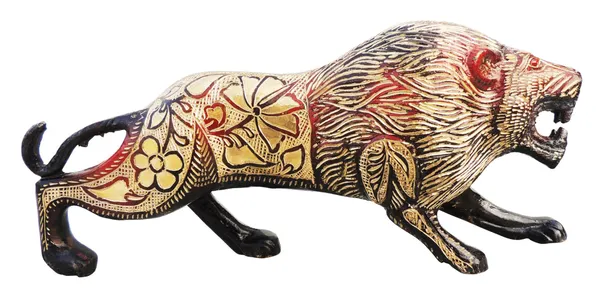 Brass_Showpiece_Lion_Statue_-_11x2.2x5_inch_(AN179_C)