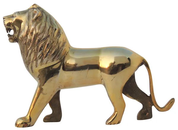 Brass_Showpiece_Lion_Statue_-_9x2x7_Inch_(AN193_C)
