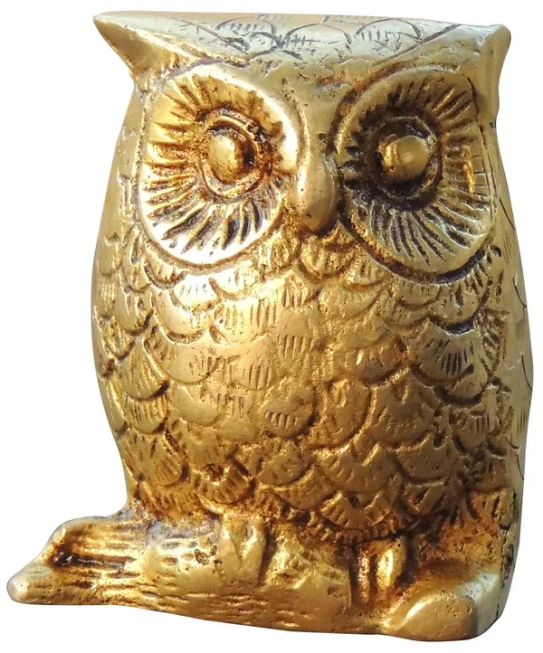 Brass_Home_Decorative_Owl_Showpiece_Statue_-_2.5x1.2x3_Inch_(AN237_B)