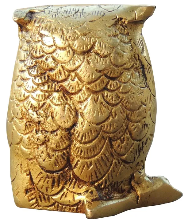 Brass_Home_Decorative_Owl_Showpiece_Statue_-_2.5x1.2x3_Inch_(AN237_B)