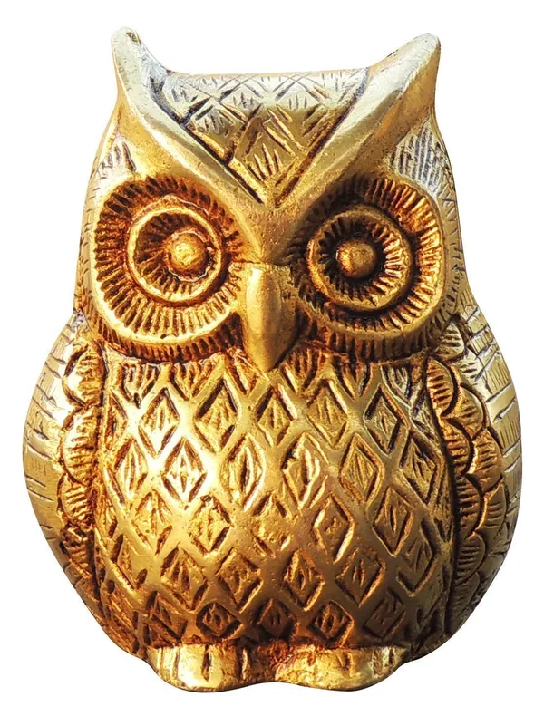 Brass_Home_Decorative_Owl_Showpiece_Statue_-_2x2.5x3_Inch_(AN237_C)
