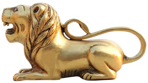 Brass_Home_Decorative_Lion_Showpiece_Statue_-_6.5x2x3.5_Inch_(AN264_C)