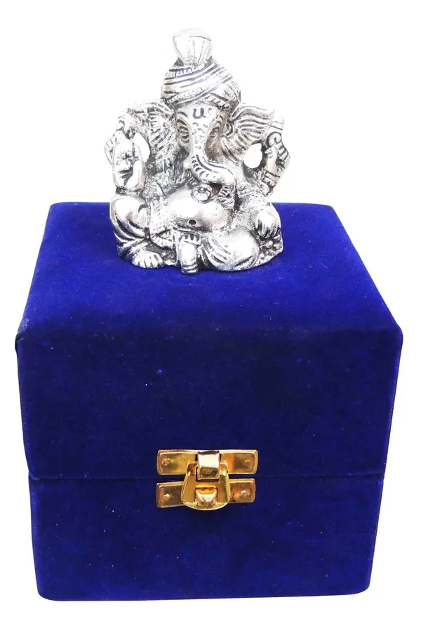 Aluminium_Showpiece_Pagadi_Ganesh_Statue_-_4x4x3.5_Inch_(AS068_B)