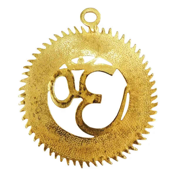 Aluminum_Showpiece_Om_Mantra_Statue_-_0.5x5x6_Inch_(AS098)