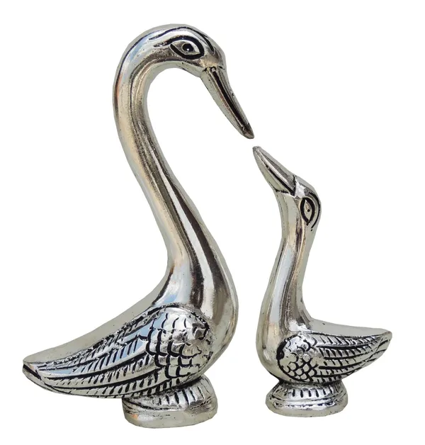 Aluminium_Showpiece_Duck_Pair_-_5x1.5x5.3_inch_(AS128_S)