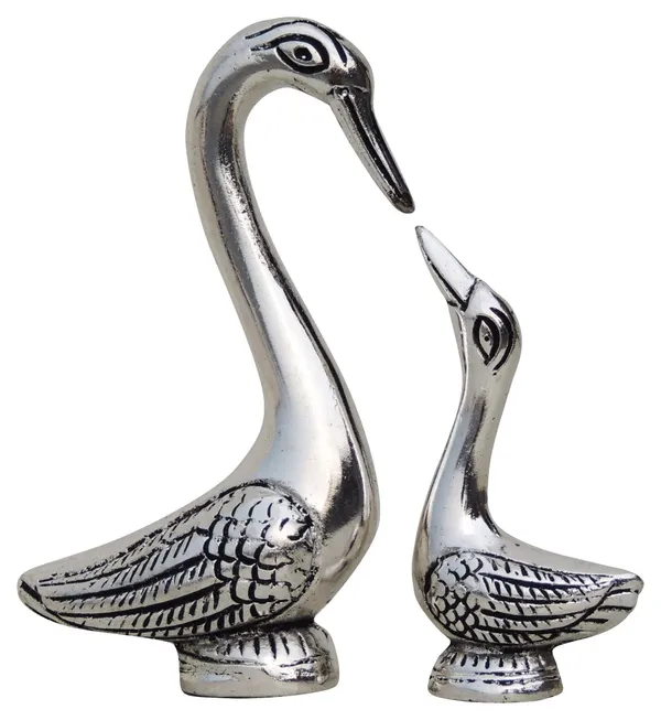 Aluminium_Showpiece_Duck_Pair_-_5x1.5x5.3_inch_(AS128_S)
