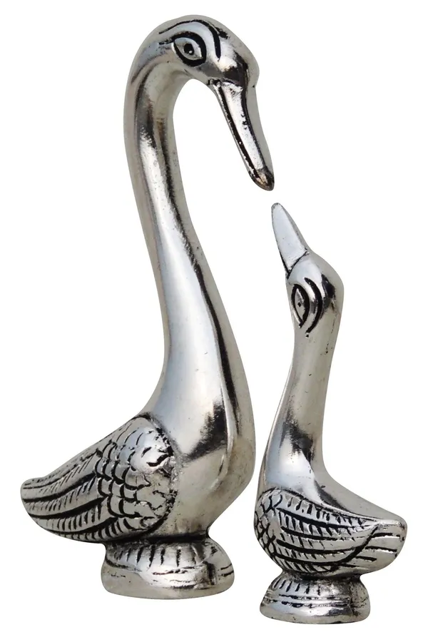 Aluminium_Showpiece_Duck_Pair_-_5x1.5x5.3_inch_(AS128_S)