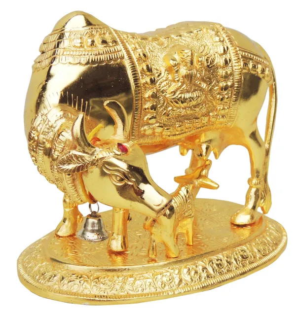 Showpiece_Cow_&_Calf_Statue_-_9.5x6.5x7.5_inch_(AS129_G)
