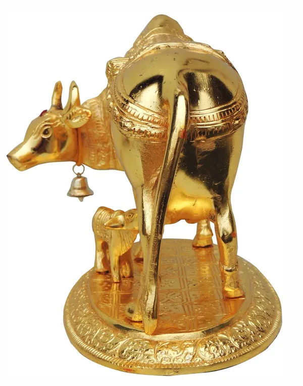 Showpiece_Cow_&_Calf_Statue_-_9.5x6.5x7.5_inch_(AS129_G)