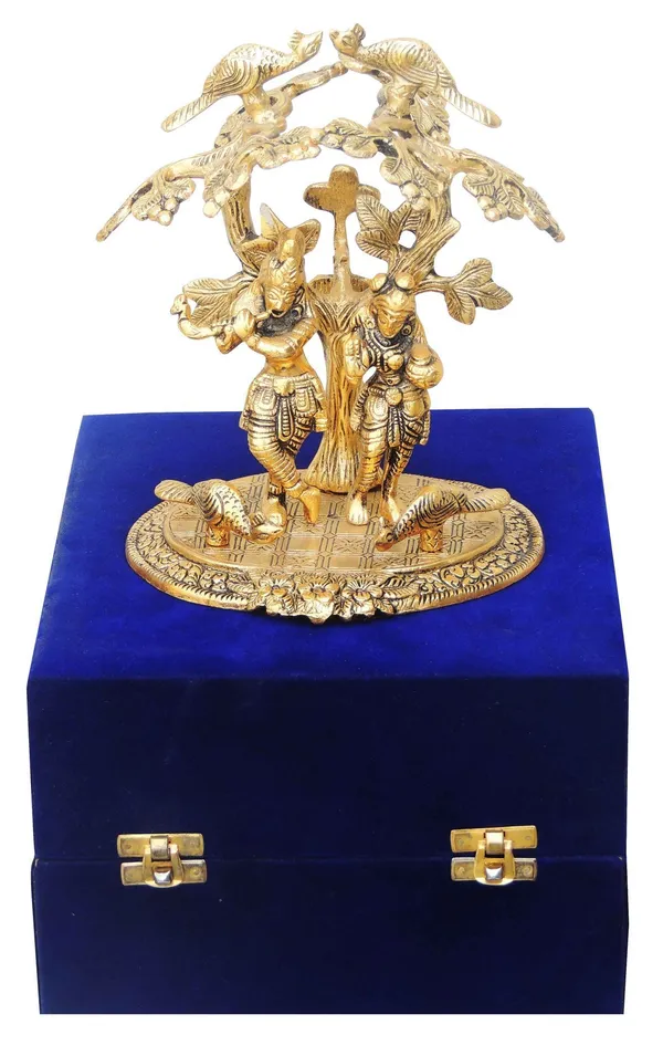 Aluminium_Showpiece_Radha_Krishna_Under_Tree,_God_Idol_Statue_-_6.5x5.5x8_Inch_(AS135_G)