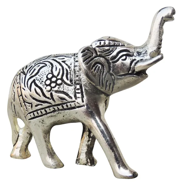 Aluminium_Showpiece_Elephant_Small_Statue_-_4x1.4x3.2_Inch_(AS143_A)_-_Pack_of_2