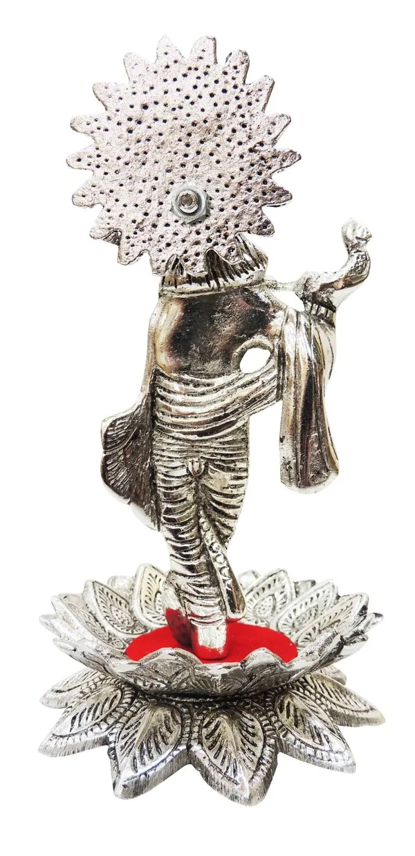 Aluminium_Krishna_Silver_-3.5x3.5x6.5_Inches_(AS200_S)