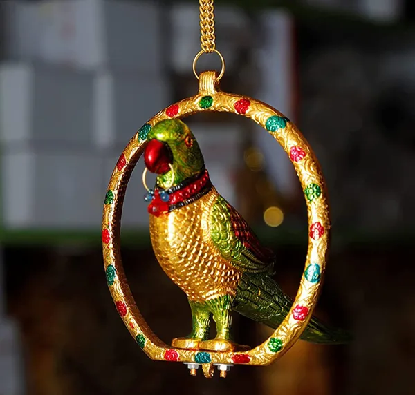 Aluminium_Showpiece_Wall_Hanging_Parrot_Statue_-_10x8x8.5_Inch_(AS207_D)