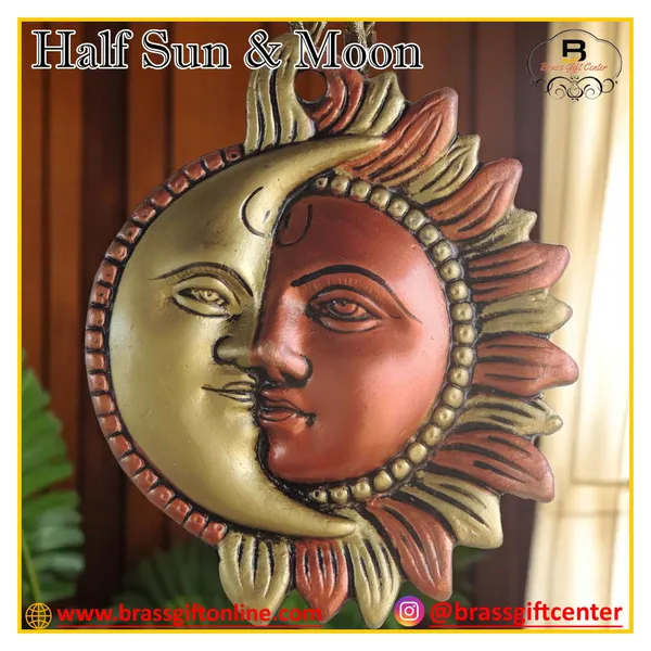 Aluminium_Wall_Hanging_Half_Surya_(Sun)_and_chandrama_(Moon)_face_-_5.3_inch_(AS209_A)