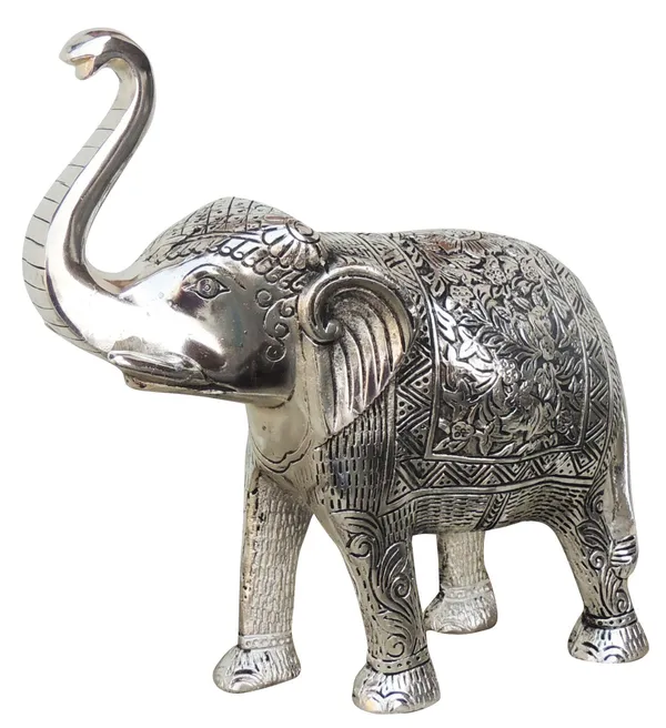 Aluminium_Elephant_-_11.5x4.5x11_inch_(AS213_S)