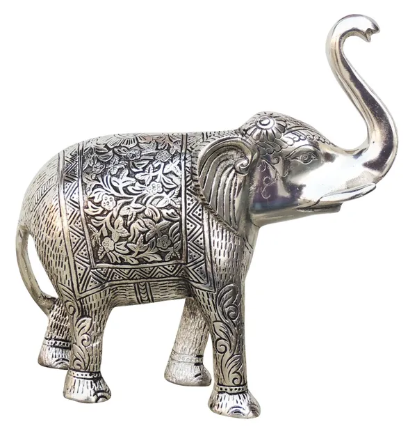 Aluminium_Elephant_-_11.5x4.5x11_inch_(AS213_S)