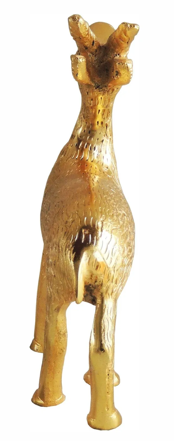 Aluminium_Showpiece_Gold_Deer_Statue_-_7x2.3x8_Inch_(AS216_G)