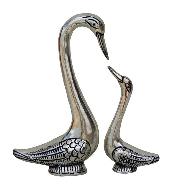 Aluminium_Showpiece_Duck_Pair_-_8x2x8.5_inch_(AS225_S)