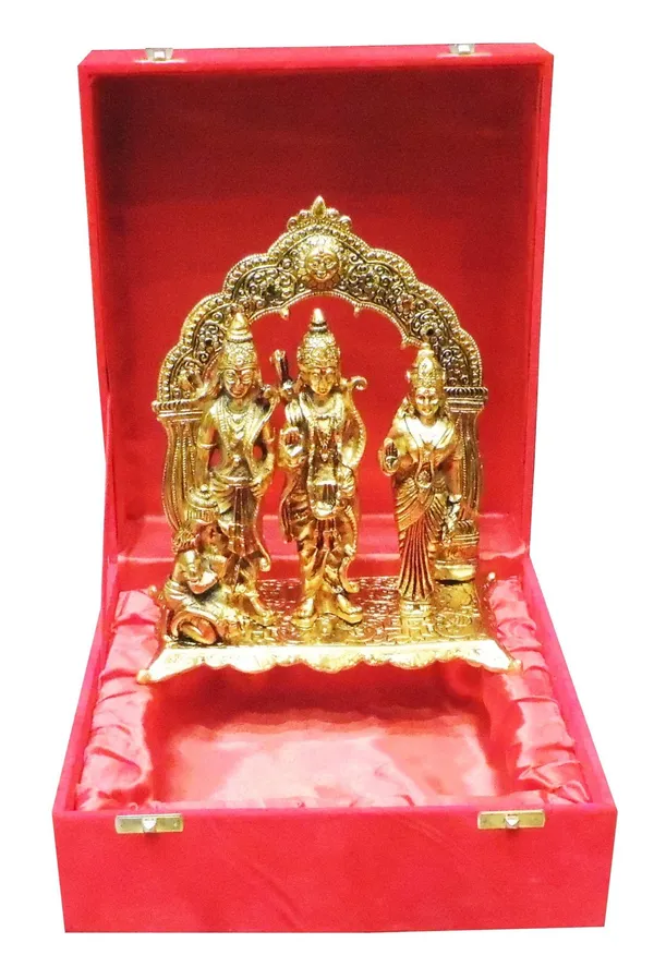 Showpiece_Ram_Darbar_Statue_with_Red_Velvet_Box_-_8.6x5x9.5_inch_(AS229_G)