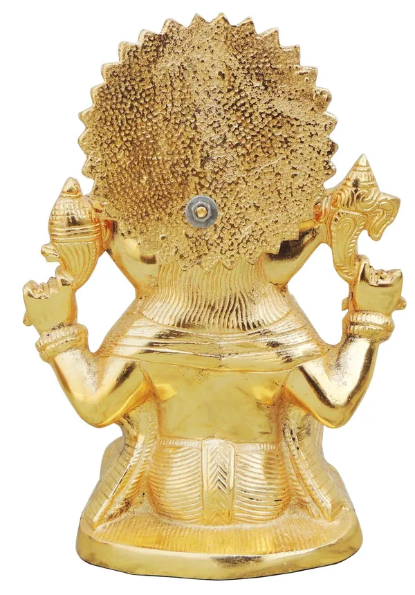 Aluminium_Showpiece_Ganesh_Ji_Statue_With_Gold_Finish_-_6.8x4.3x9.4_inch_(AS244_G)