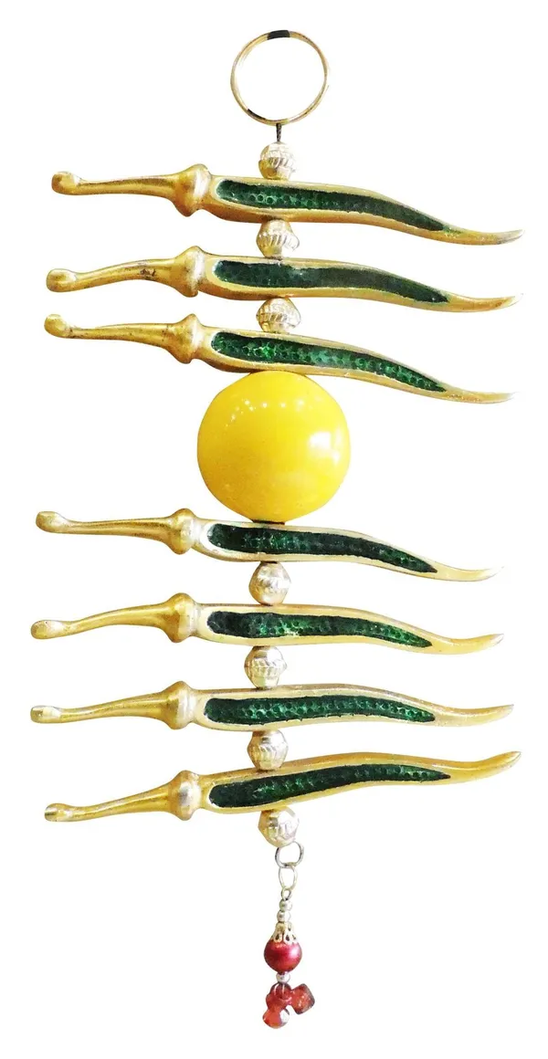 Aluminium_Wall_Hanging_Showpiece_Nimbu_Mirchi_Latkan_-_4.5x1.3x9_inch_(AS269_B)