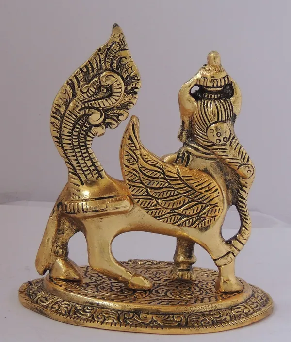 Showpiece_Kamdhenu_Cow_Statue_-_5x4.5x5.5_inch_(AS274_G)