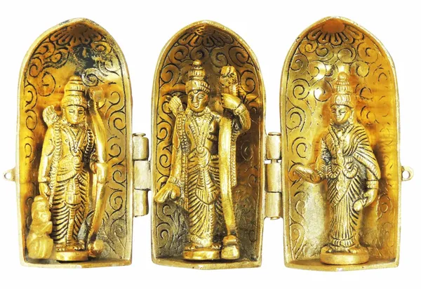 Showpiece_Ram_Darbar_Statue_-_8.5x1.5x5.3_inch_(AS276_G)