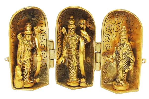Showpiece_Ram_Darbar_Statue_-_8.5x1.5x5.3_inch_(AS276_G)