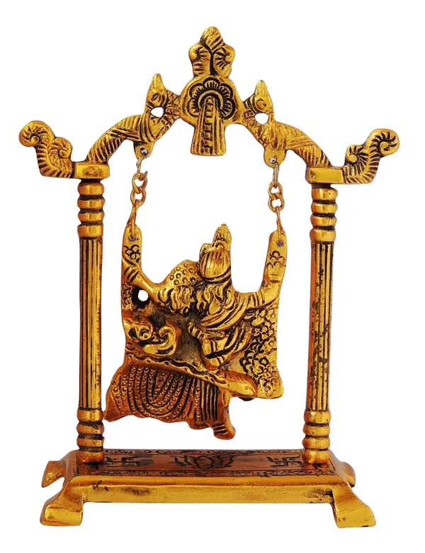 Showpiece_Radha_Krishna_Statue_With_Jhula_-_5.6x2.5x7.5_inch_(AS282_G)