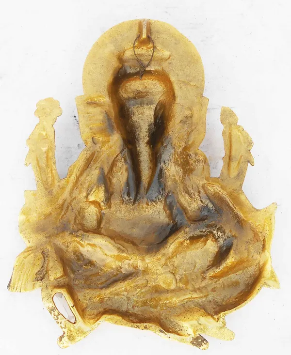 Showpiece_Chuha_Ganesh_Hanging_(319)_-_8x1x10.5_inch_(AS340_G)