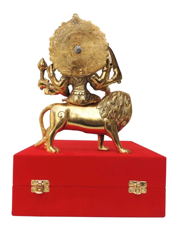 Showpiece_Durga_Ji_Statue_God_Idol_-_8x3.5x10_inch_(AS358_G)