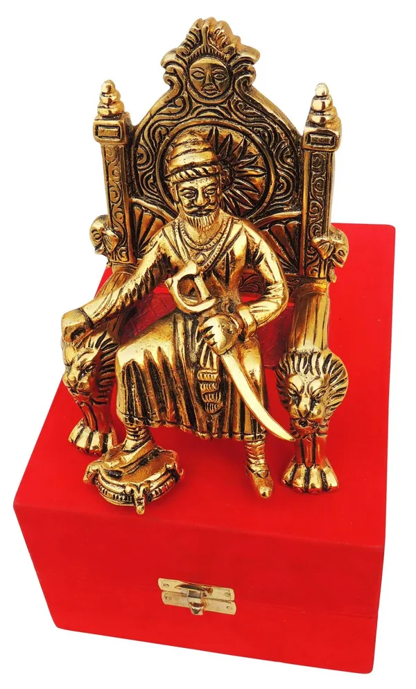Showpiece_Chhatrapati_Shiv_Ji_Maharaja_Statue_-_4.5x3.6x6.3_inch_(AS368_G)