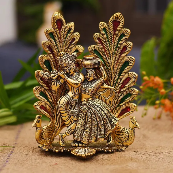 Showpiece_Radha_Krishna_Statue_-_5.4x4.5x8_inch_(AS373_G)