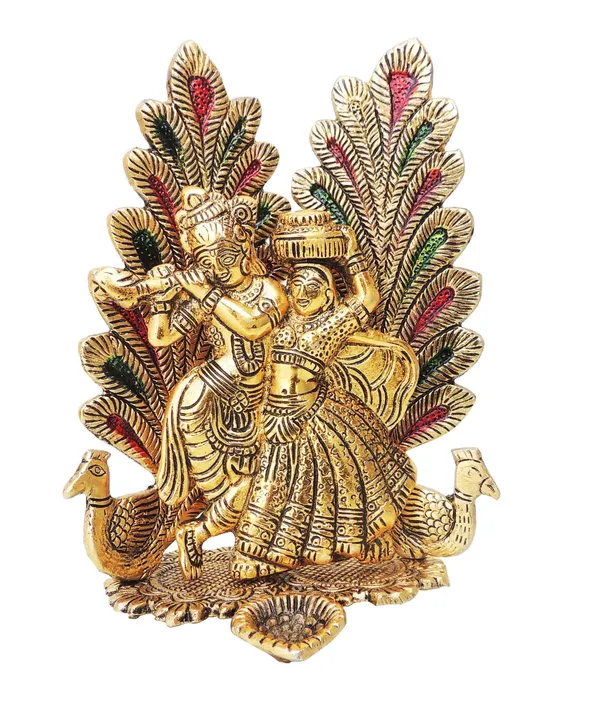 Showpiece_Radha_Krishna_Statue_-_5.4x4.5x8_inch_(AS373_G)