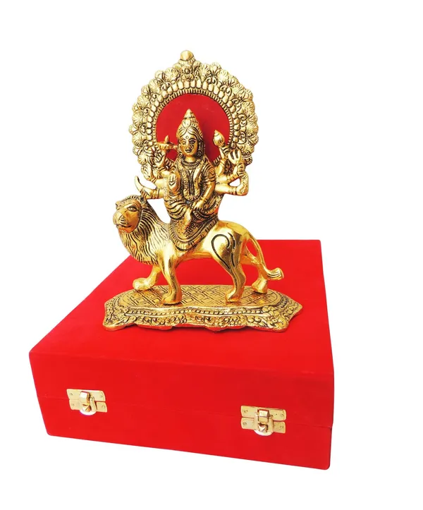 Showpiece_Durga_Ji_Statue_God_Idol_-_6.9x3.3x8.5_inch_(AS375_G)
