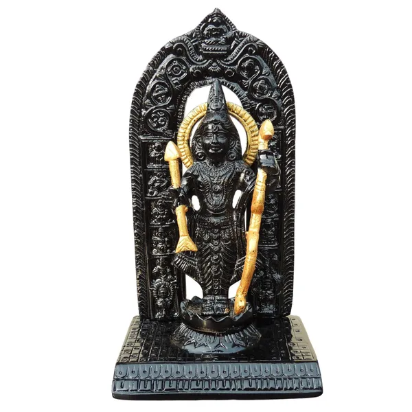Aluminium_Showpiece_Ram_Lala_Statue_-_5x3.5x9_Inch_(AS472_B)