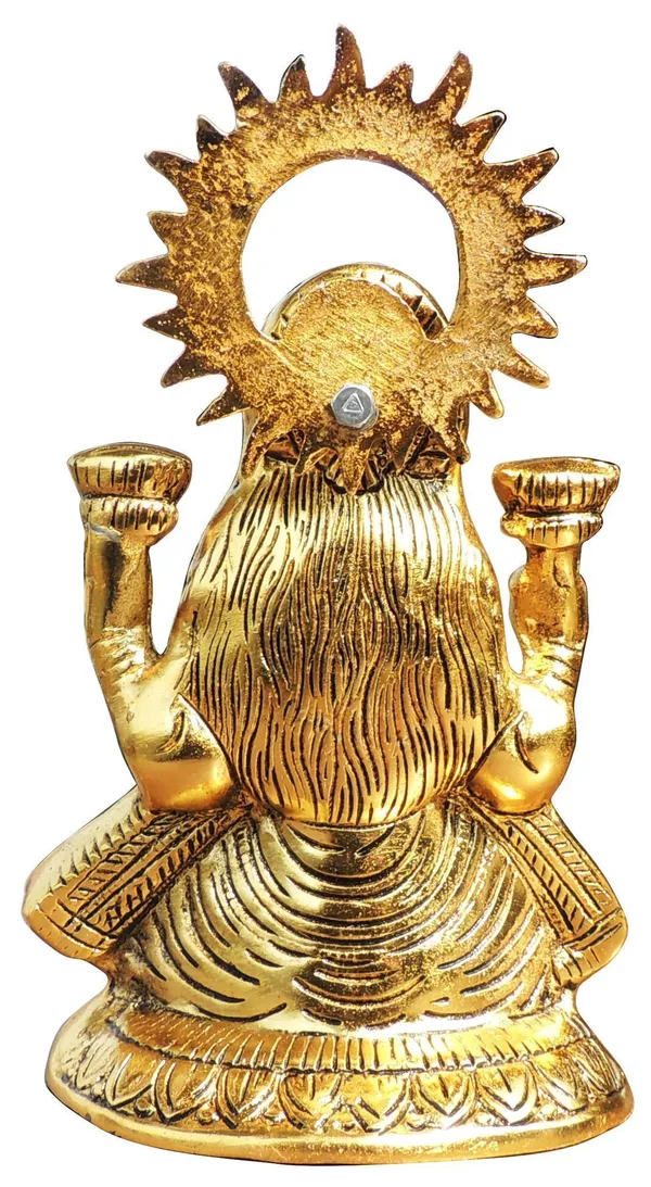 Aluminium_Showpiece_Ganesh_Ji_-_5x4x8.5_Inch_(AS474_G)