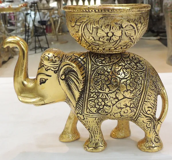 Aluminium_Showpiece_Elephant_Bowl_-_6.5x3.2x6_Inch_(AS492_C)