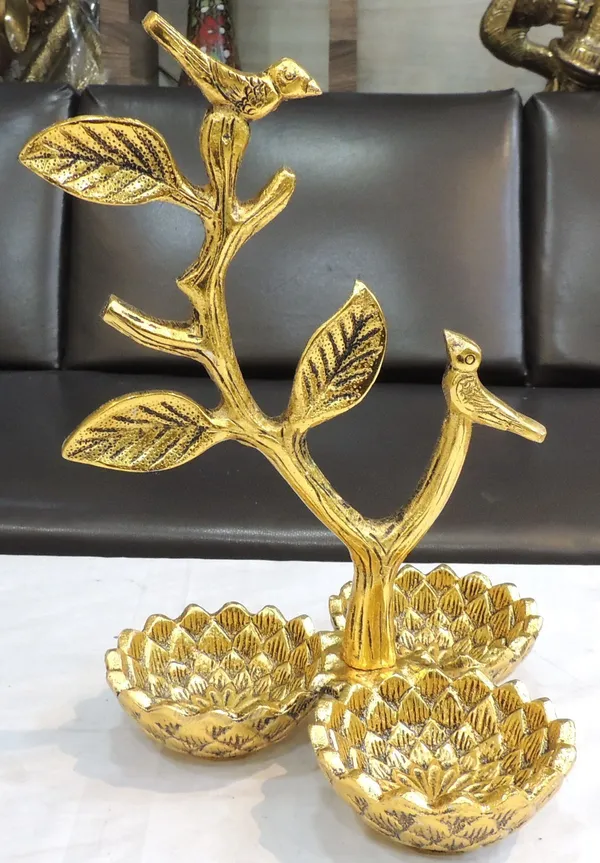 Aluminium_Showpiece_Tree_Branch_Bowl_-_8x8x11.5_Inch_(AS493_C)