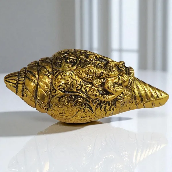 Aluminium_Showpiece_Shank_Ganesh_-_5x2x2_Inch_(AS507_G)