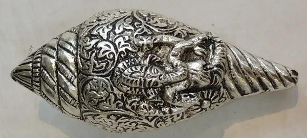 Aluminium_Showpiece_Shank_Ganesh_-_5x2x2_Inch_(AS507_S)