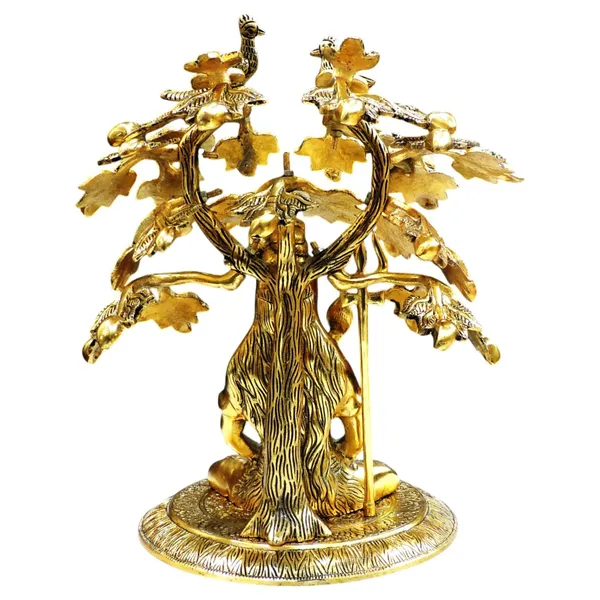 Aluminium_Showpiece_Shiv_Ji_Statue_-_9.5x9.5x14.5_Inch_(AS520_G)