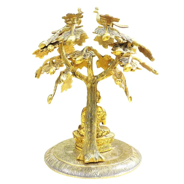 Aluminium_Showpiece_Buddha_Under_Tree_Statue_-_11x10x14_Inch_(AS524_E)