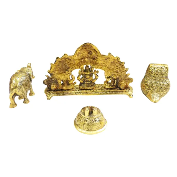 Aluminium_Showpiece_Owl_Diwali_Gift_Set_(AS526_G)