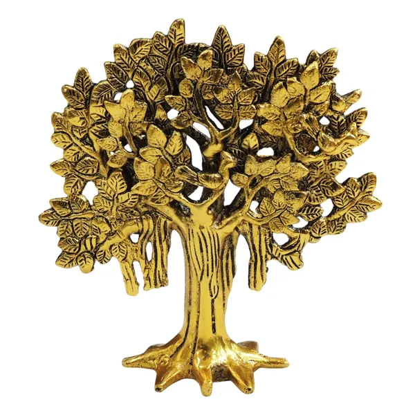Aluminium_Showpiece_Kalpavriksha_Tree_Statue_-_7.5x2x8_Inch_(AS534_G)